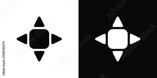 Flexibility icon design. Black flat style sign for mobile concept