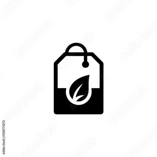 tea bag icon, tea bag-vector