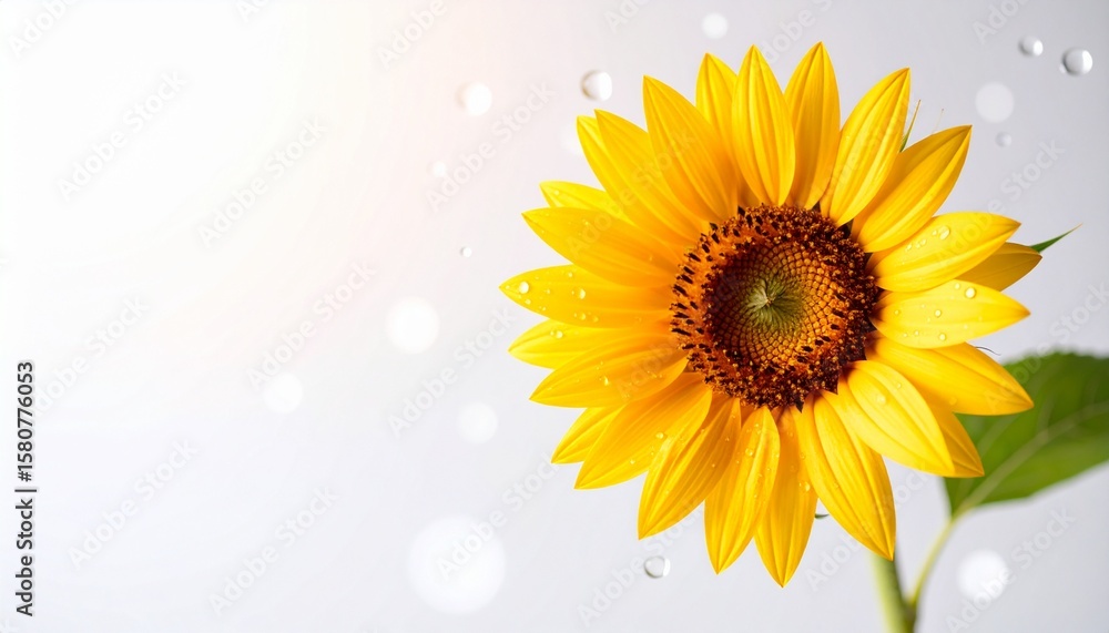 Obraz premium Sunflower flower background