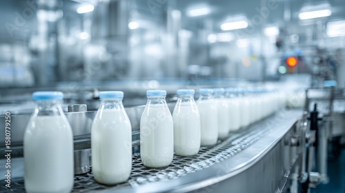 Manufacturing dairy products in a contemporary facility under hygienic conditions