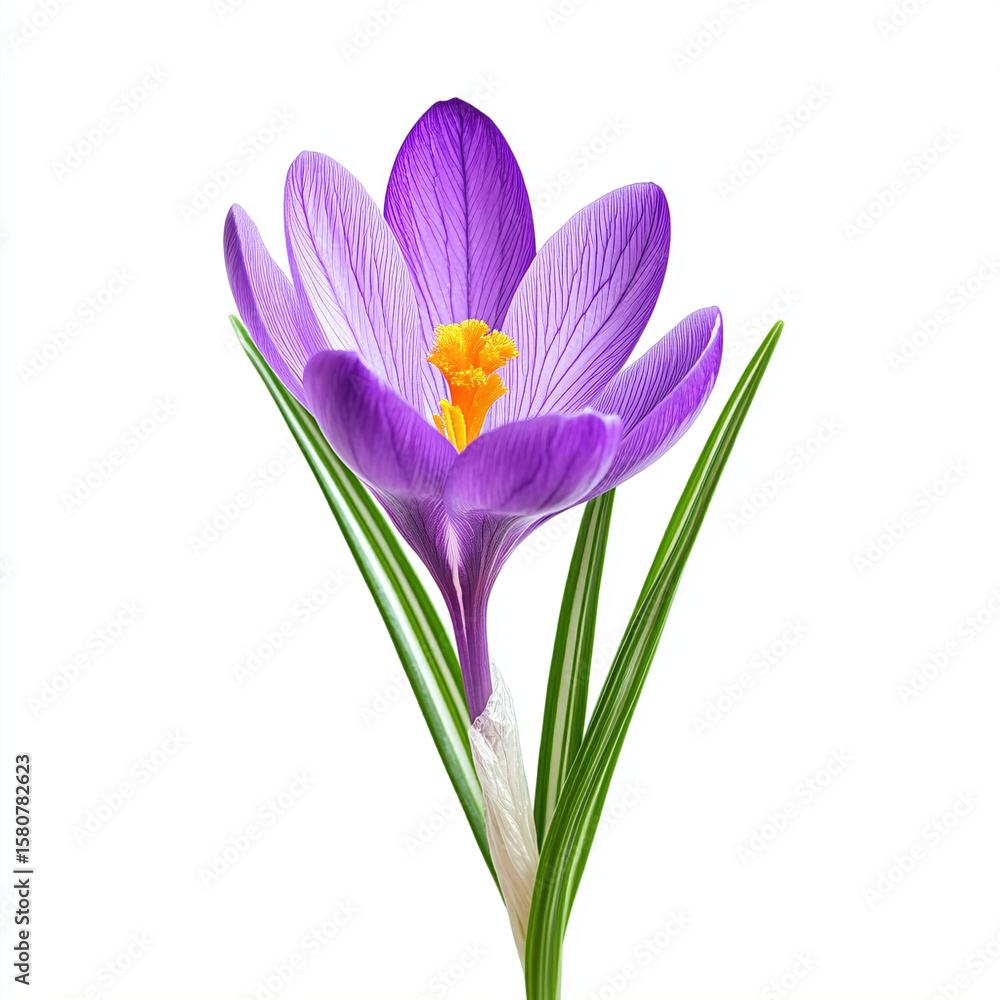 Fototapeta premium spring crocus flowers