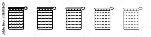 Handloom icon symbol, logo illustration. Pixel perfect vector graphics