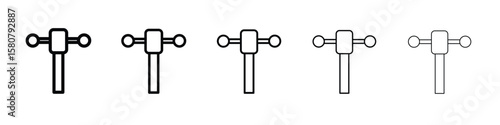 Anemometer icon symbol, logo illustration. Pixel perfect vector graphics