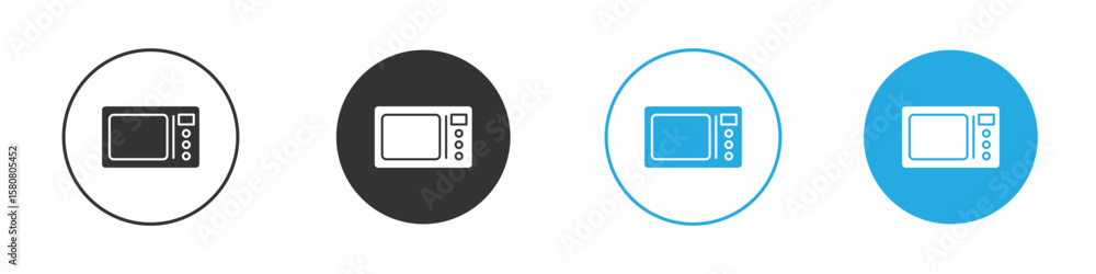 Microwave icon for web or mobile app. Simple flat designs Microwave icon for web or mobile app. Simple flat designs