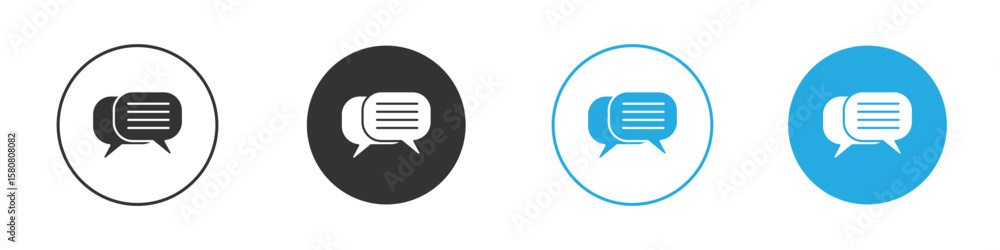 Feedback icon for web or mobile app. Simple flat designs Feedback icon for web or mobile app. Simple flat designs
