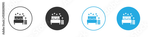 Clean Room icon for web or mobile app. Simple flat designs