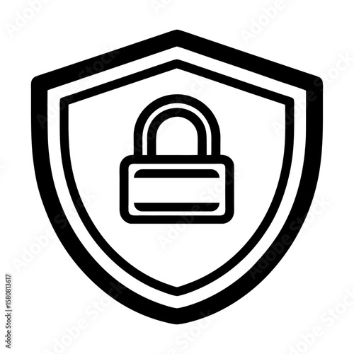 Secure Login Icon – Two-Factor Authentication Vector.