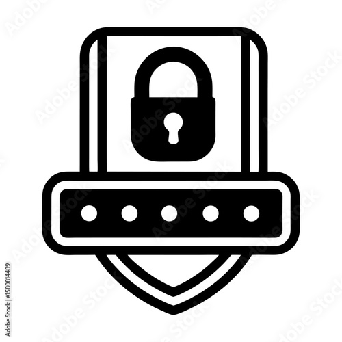 Two-Factor Authentication Icon Isolated on White Background.