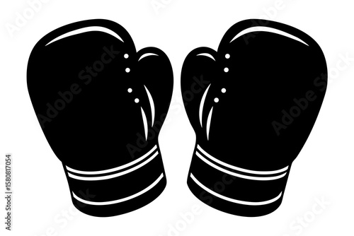 Isolated   Boxing Gloves on White Background – Sport, Fitness, and Training Essential