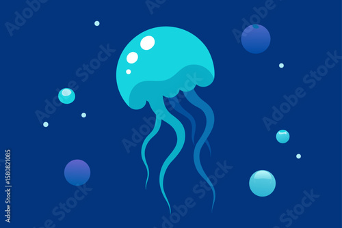 jellyfish in the water
