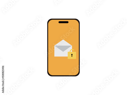 Free Download スマートフォンとメールのアイコンのイラスト - GFXLoad