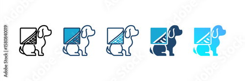 X Ray icon set multiple style collection