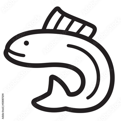 Fish Vector Illustration – Colorful Aquatic Animal Design