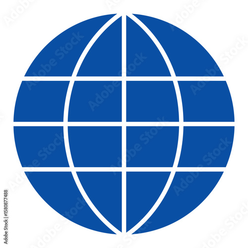 Web Icons In Blue Style, Vector Illustration