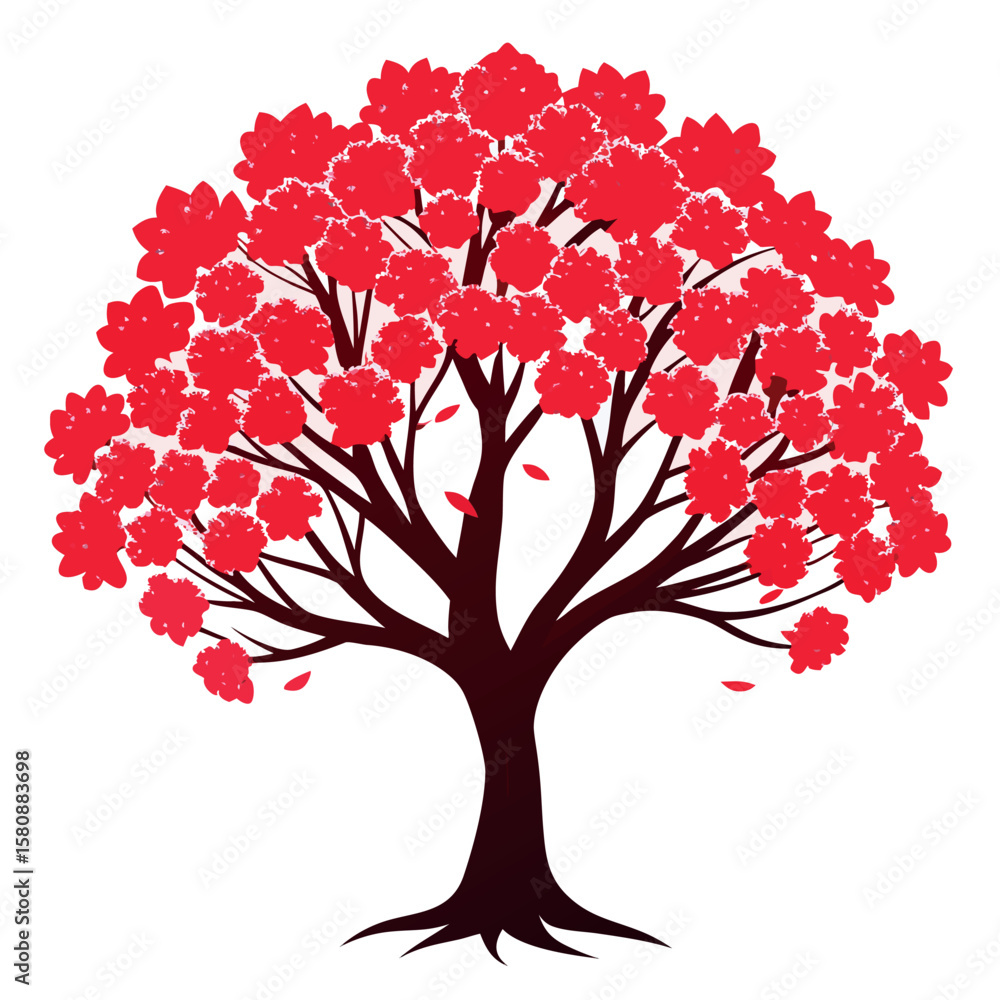 Fototapeta premium Abstract geometric pattern with vibrant color accents and text elements