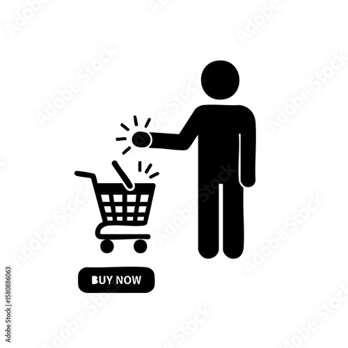 Online Shopping and Purchase Icon