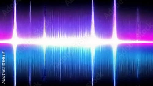 Wallpaper Mural Abstract graphic sound wave design Torontodigital.ca