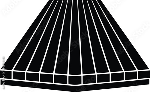 deck board on white background.eps