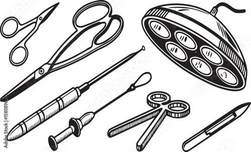 Healthcare and Cure Line Icon Collection