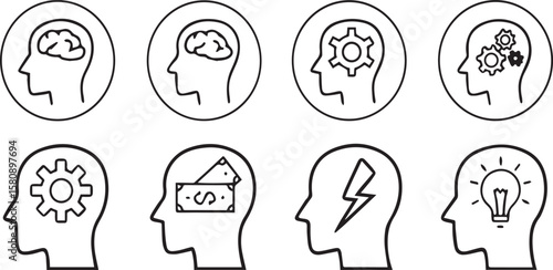 Creative Thinking Icon Collection