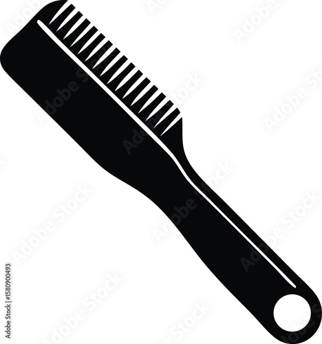  hair clipper silhouette vector illustration