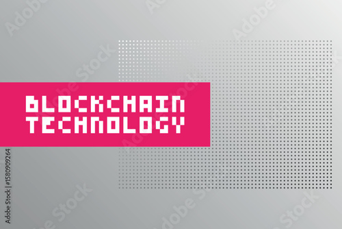 Blockchain technology. Decentralization. Vector dotted background for decentralized finance, business, finance, cryptocurrency, digital global trade, payment, exchange