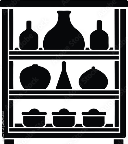 kiln shelf on white background.eps