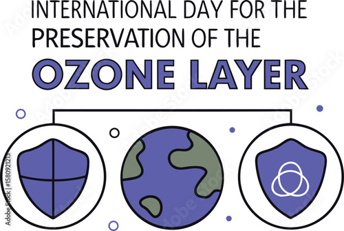 Promotional banner design for international day of preservation featuring vibrant colors and clear typography