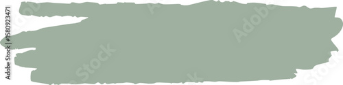  A blank green label on a brushstroke background, designed as a customizable planner header or tag.