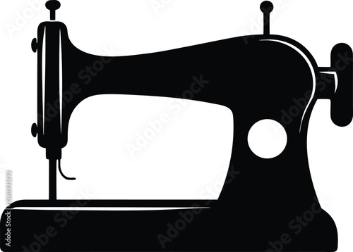 sewing machine needle on white background.eps