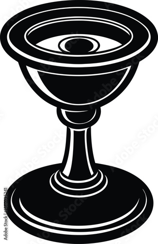 suction cup for glass on white background.eps