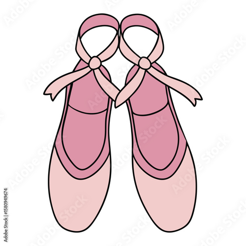 Graceful girls twirl in pink ballet pointe shoes, embodying elegance and strength as they dance with delicate poise, passion, and the timeless beauty of ballet.
