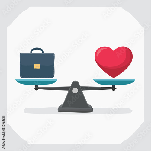 Balancing career and relationships, a matter of the heart versus business