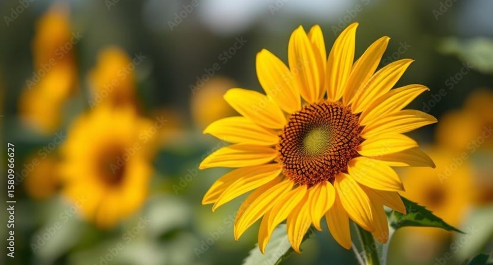 Obraz premium sunflower in the field