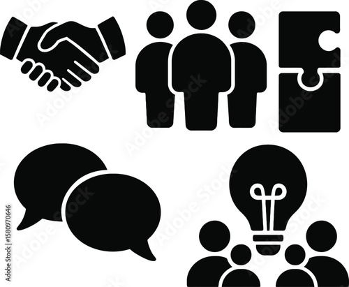Teamwork Icons