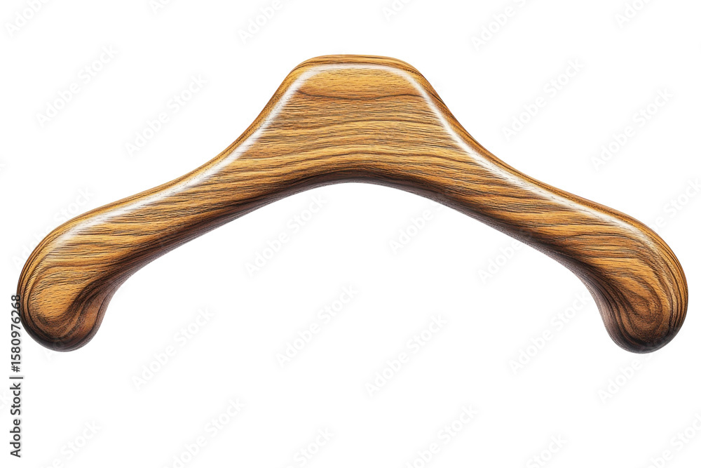 An elegantly crafted wooden hanger ready to organize your wardrobe with natural warmth and on transparent background An elegantly crafted wooden hanger ready to organize your wardrobe with natural warmth and on transparent background
