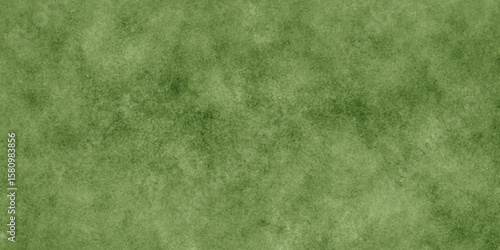 Abstract Elegant dark green background with mottled vintage texture in old fancy background design, texture of colored parchment paper.