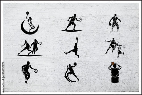 The Fast Break Encounter,
Defender's Pressure, Dribbler’s Focus,
Intensity on the Hardwood,
Momentum on the Court,