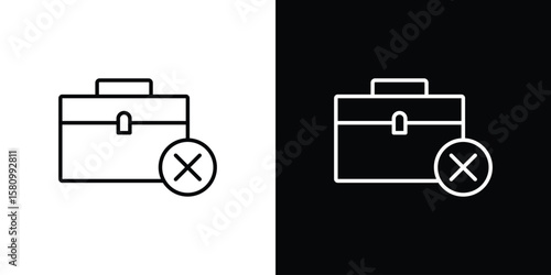 Unemployment icon. Symbol for your web site design, logo, app, UI. Vector illustration. EPS10