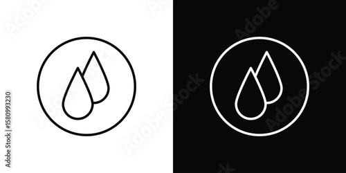 Tear drop icon. Symbol for your web site design, logo, app, UI. Vector illustration. EPS10