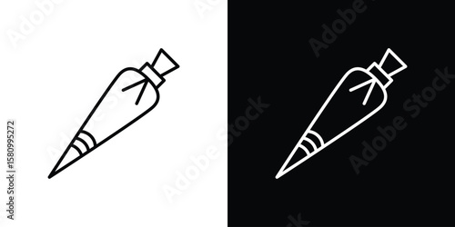 Pastry bag icon. Symbol for your web site design, logo, app, UI. Vector illustration. EPS10