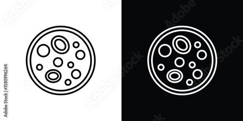 Leukemia icon. Symbol for your web site design, logo, app, UI. Vector illustration. EPS10