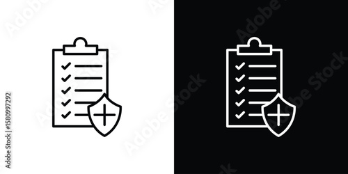 Health insurance icon. Symbol for your web site design, logo, app, UI. Vector illustration. EPS10