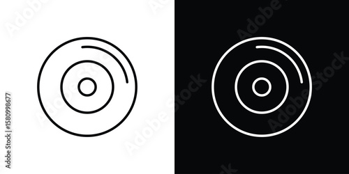 DVD icon. Symbol for your web site design, logo, app, UI. Vector illustration. EPS10