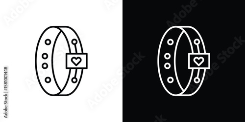 Bracelet icon. Symbol for your web site design, logo, app, UI. Vector illustration. EPS10
