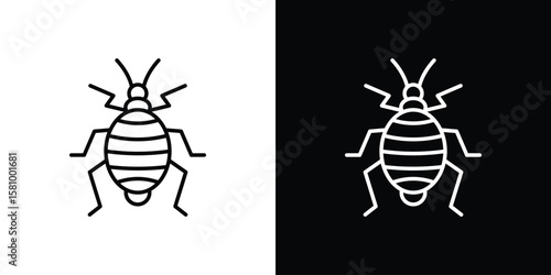 Bedbug icon. Symbol for your web site design, logo, app, UI. Vector illustration. EPS10