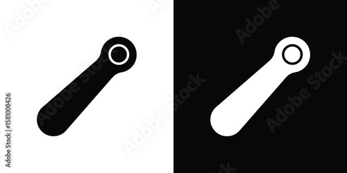 Shoehorn icon symbol. Simple, flat design for web and mobile app
