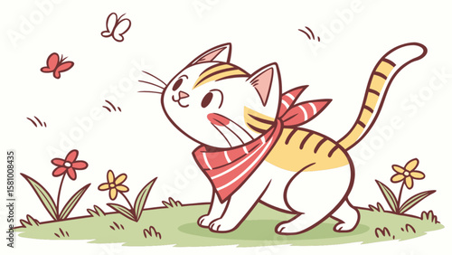 girl with a cat