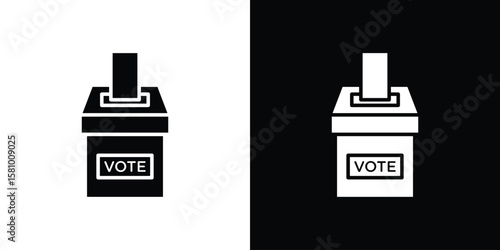 Referendum icon symbol. Simple, flat design for web and mobile app
