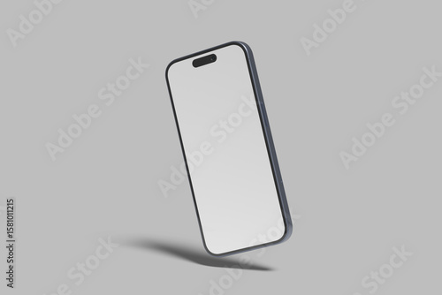Smartphone 16 Pro Blank Mockup